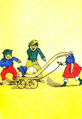 Illustration for article titled The best scenes from the most demented German children's book ever published